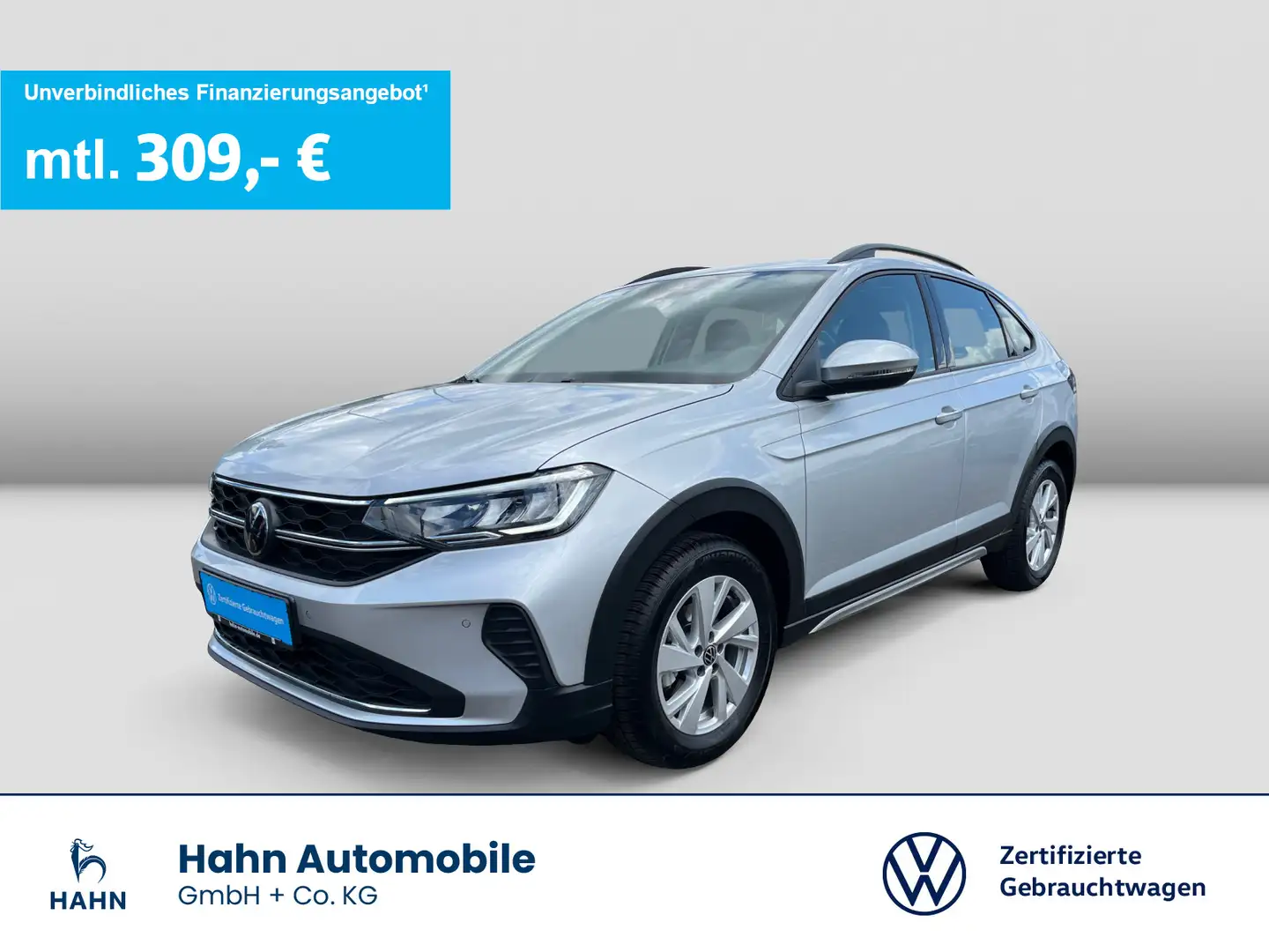 Volkswagen Taigo 1.0TSI Life LED PDC Sitzh Virtual App-Conn Silber - 1