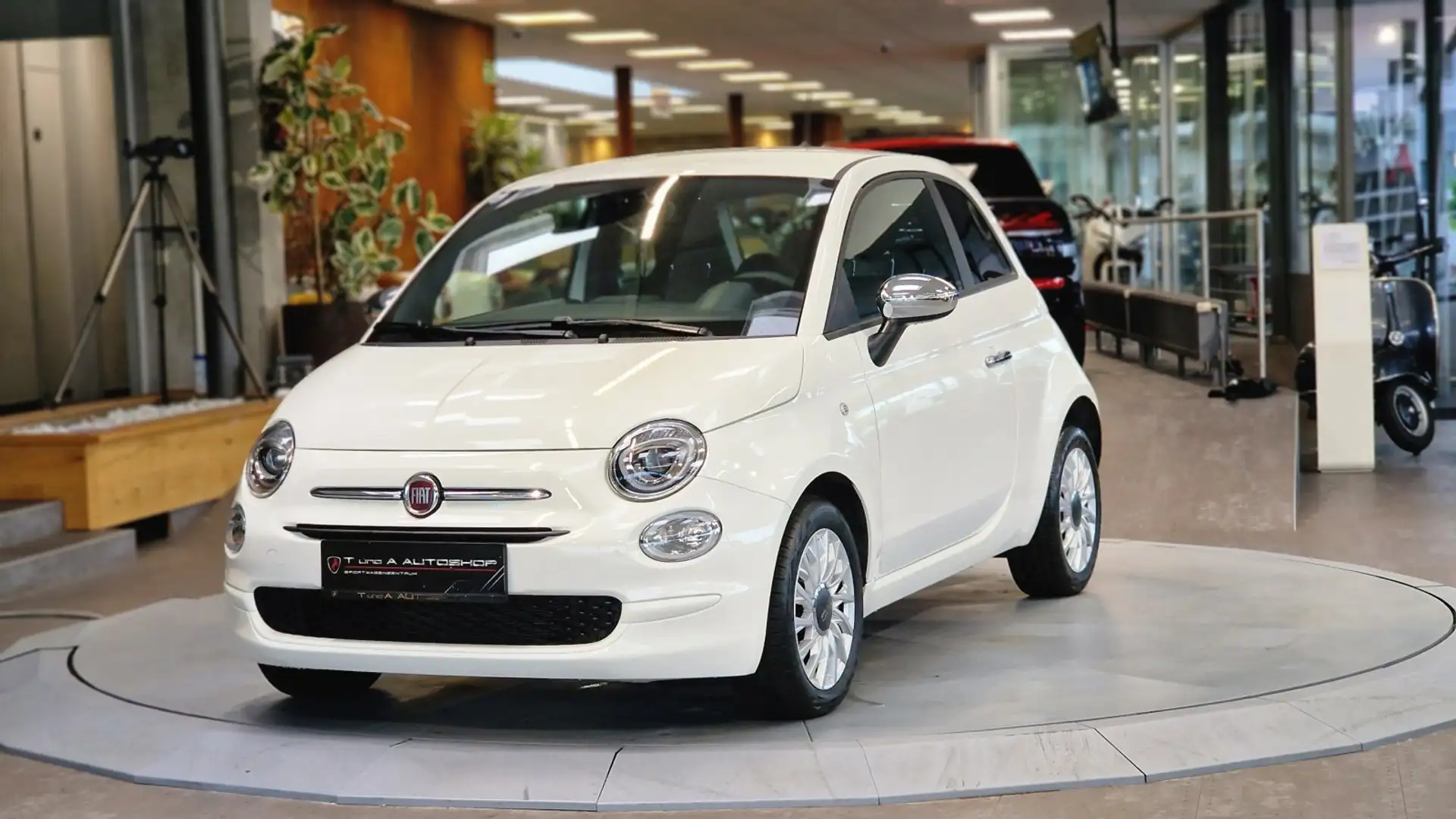 Fiat 500 Hybrid-Benzin *1-Hand*Style-Paket* Weiß - 2