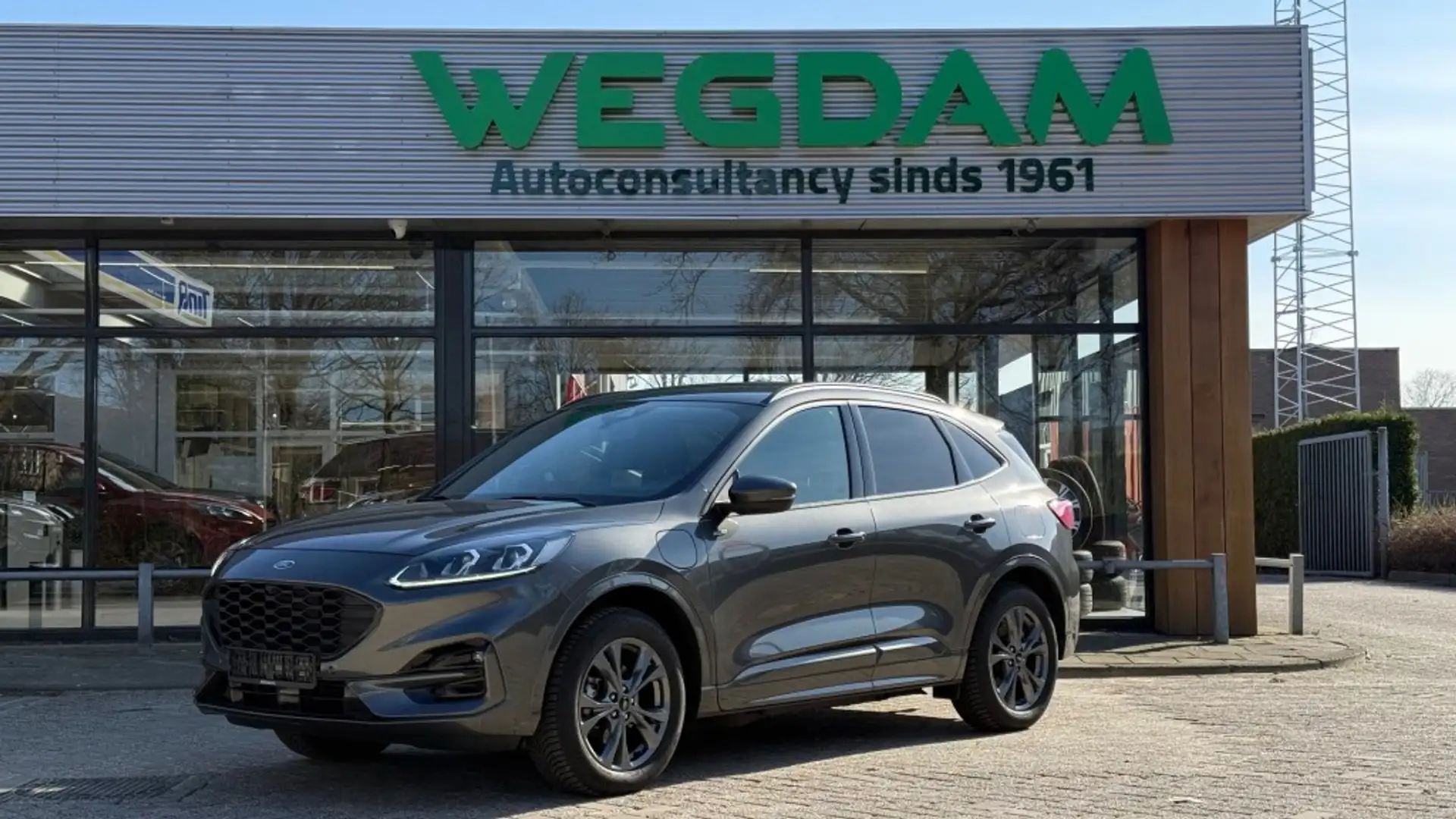 Ford Kuga 2.5 PHEV ST-LINE X / Trekhaak+Driver+Techno+Winter Gris - 2