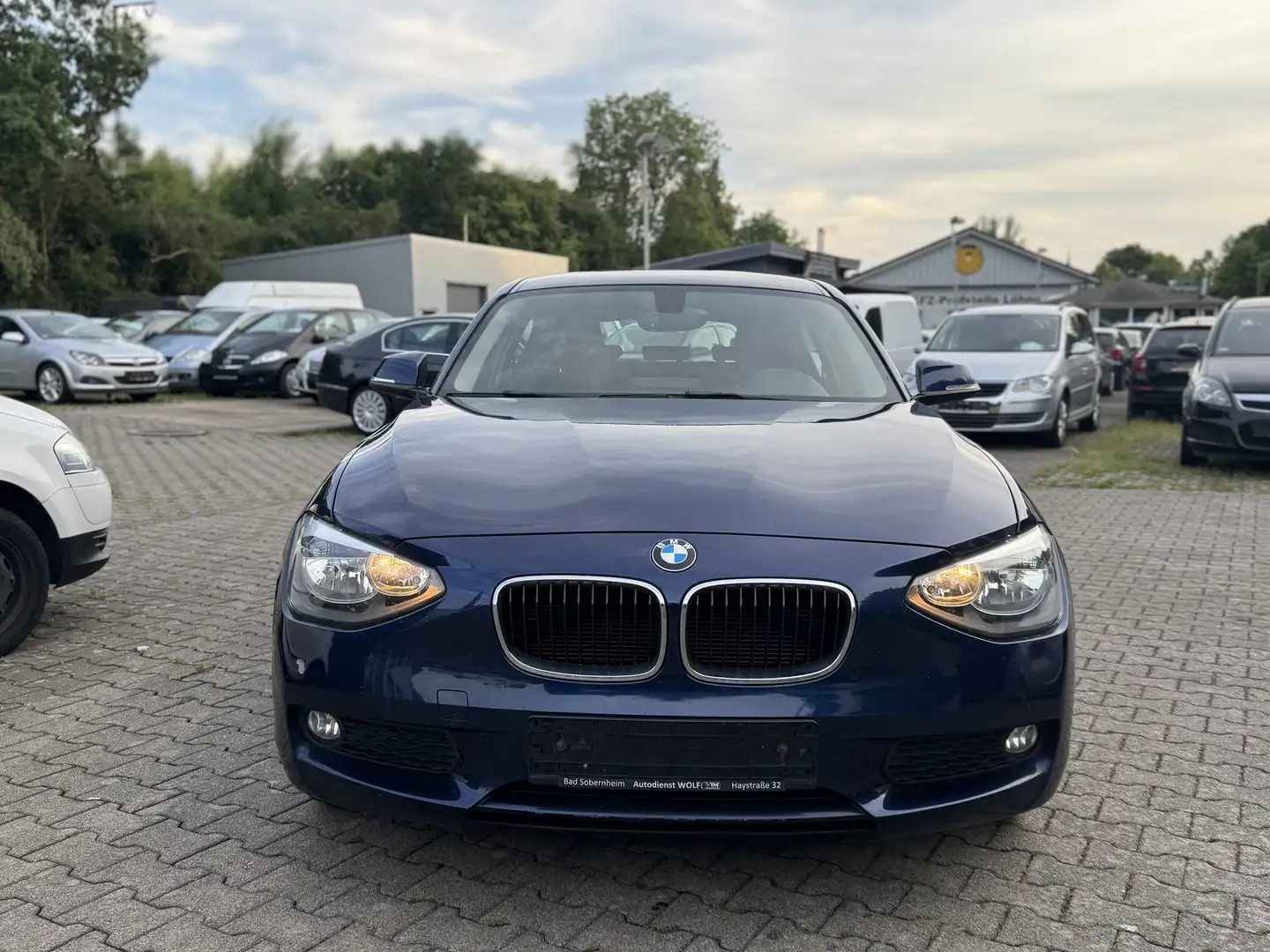 BMW 116 116 i Bleu - 1