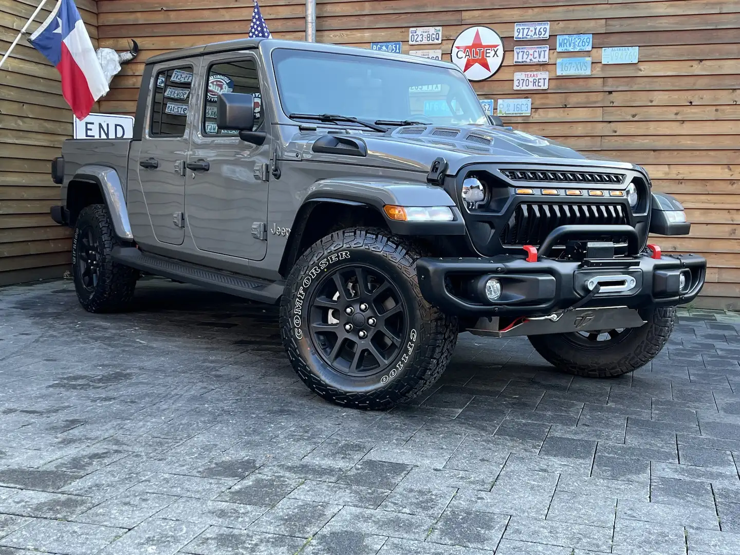 Jeep Gladiator OVERLAND 4x4 CarPlay AHK Leder ALPINE Gri - 2