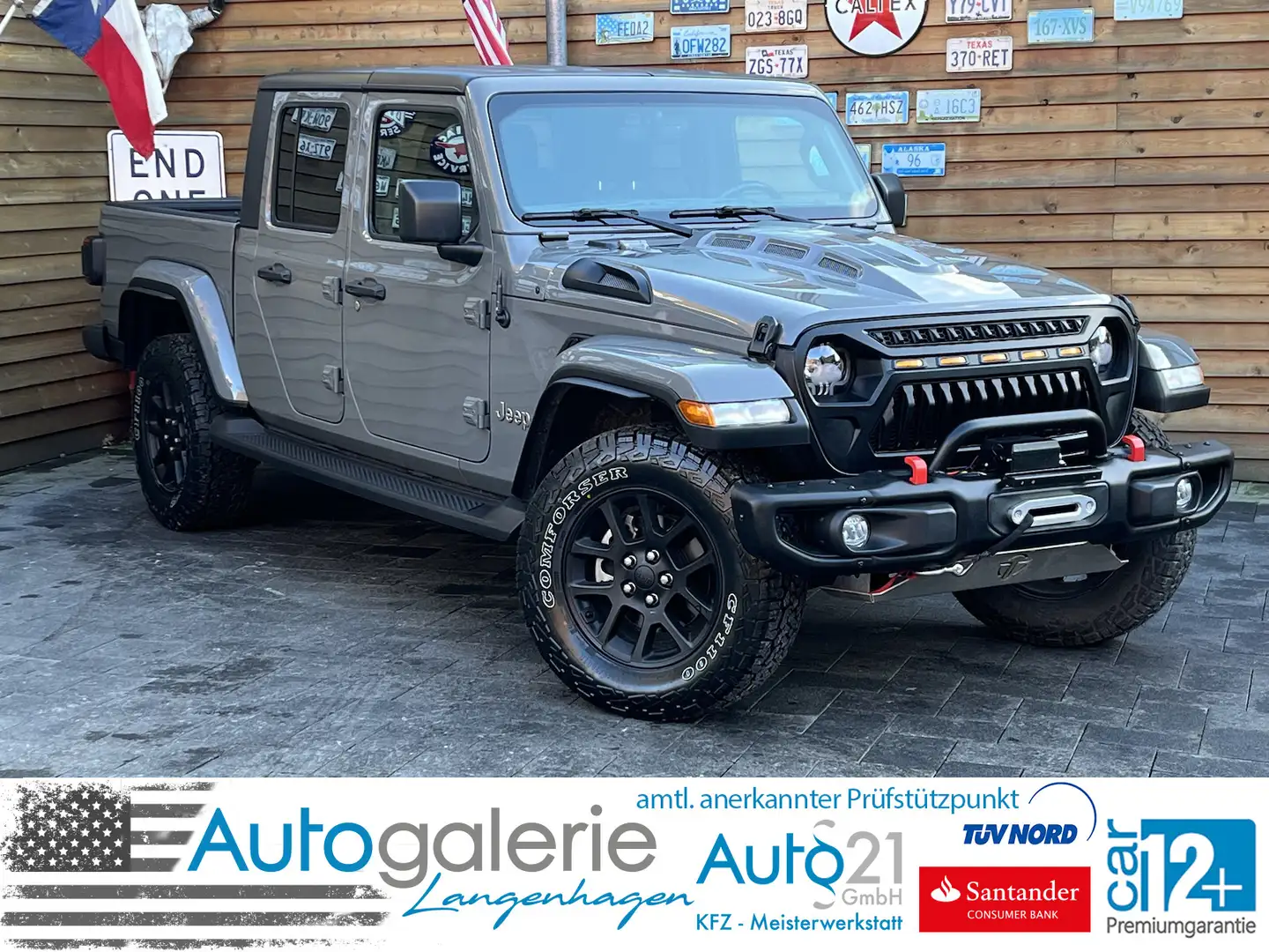 Jeep Gladiator OVERLAND 4x4 CarPlay AHK Leder ALPINE Gri - 1