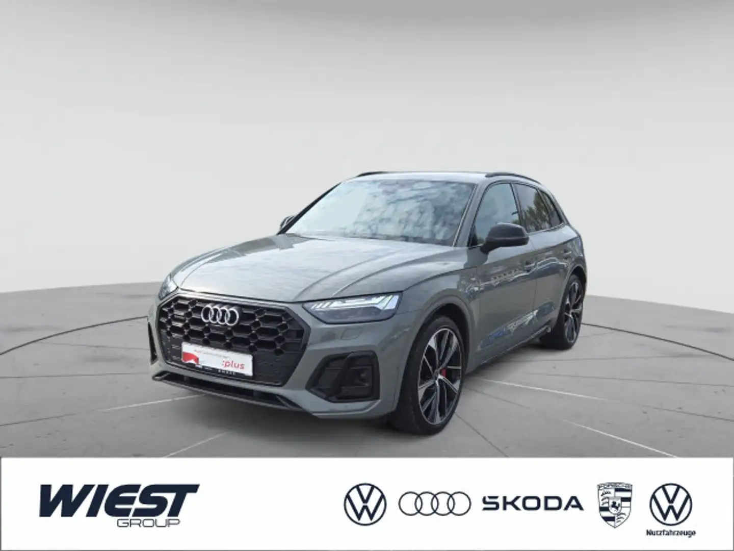 Audi Q5 S line 50 TDI, MATRIX/360°VIEW/B&O/AHK/NAVI/L Grau - 1