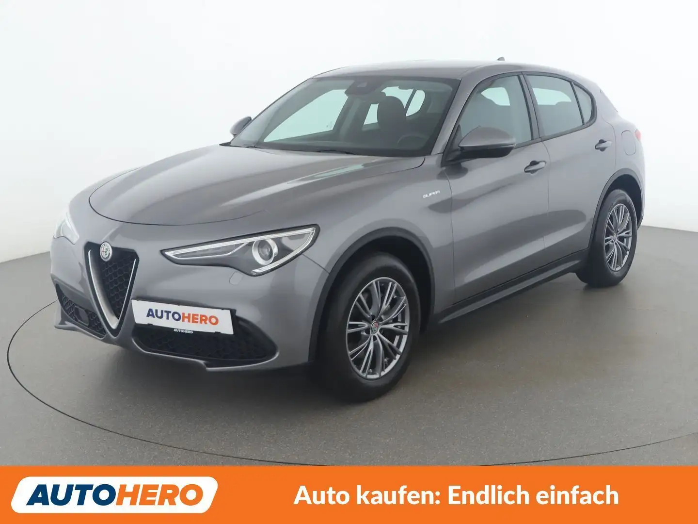 Alfa Romeo Stelvio 2.0 Turbo Super Q4 Grau - 1