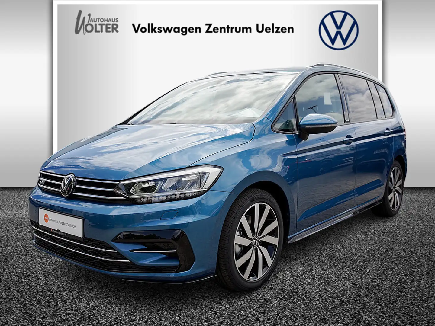 Volkswagen Touran 1.5 TSI Comfortline BMT AHK ACC LED Modrá - 1