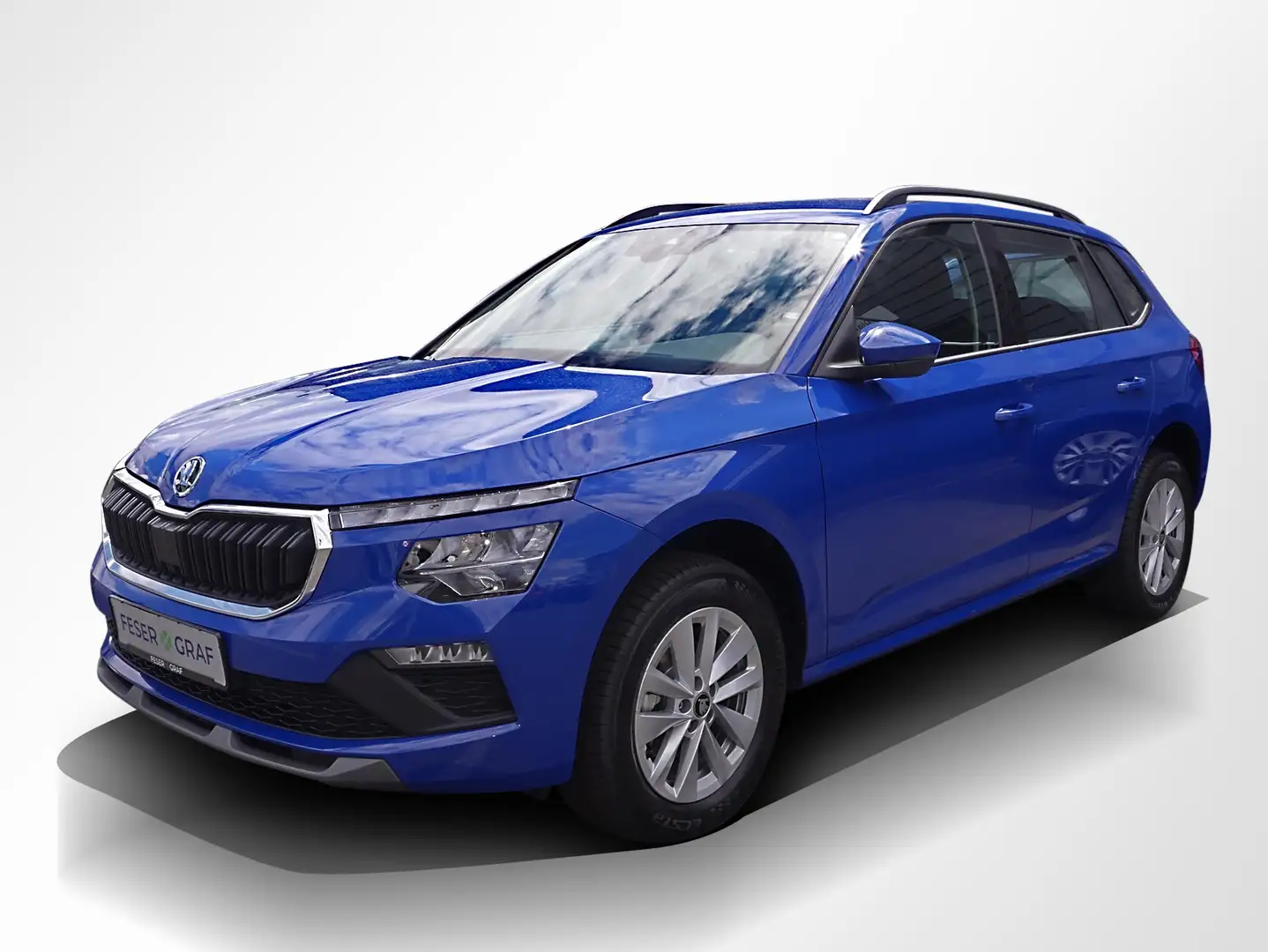Skoda Kamiq 1.0 TSI Selection GRA LED PDC Smart Link Bleu - 1
