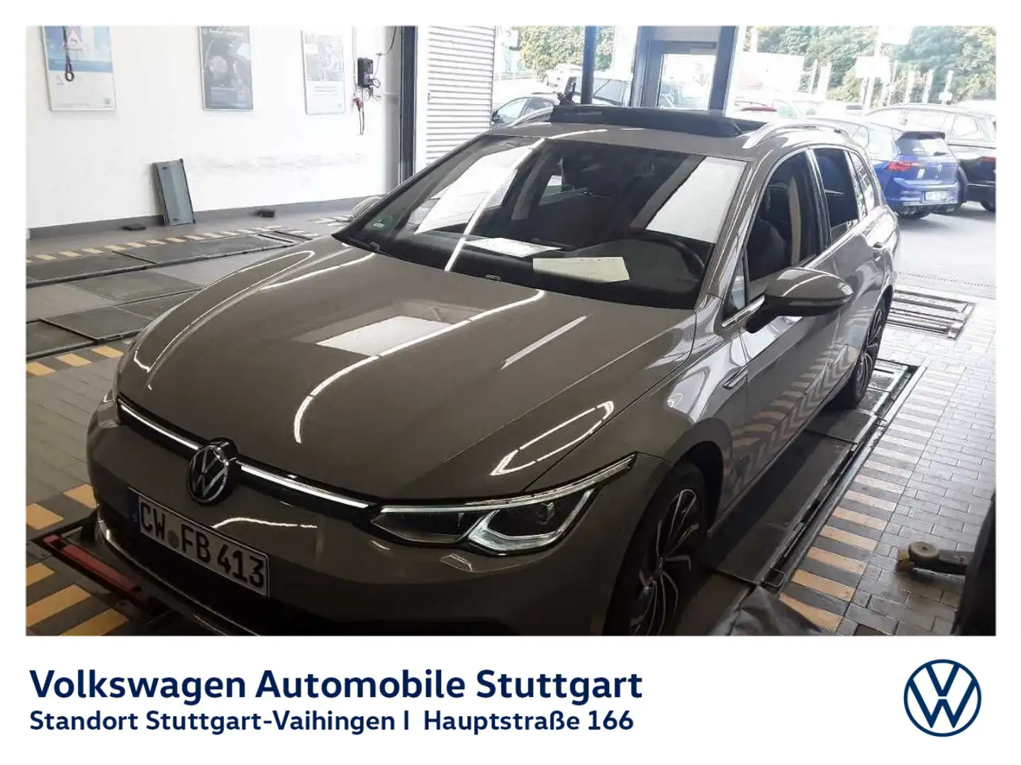 Volkswagen Golf Variant Golf VIII 1.5 eTSI Style DSG SHZ AHK Klima Gris - 1