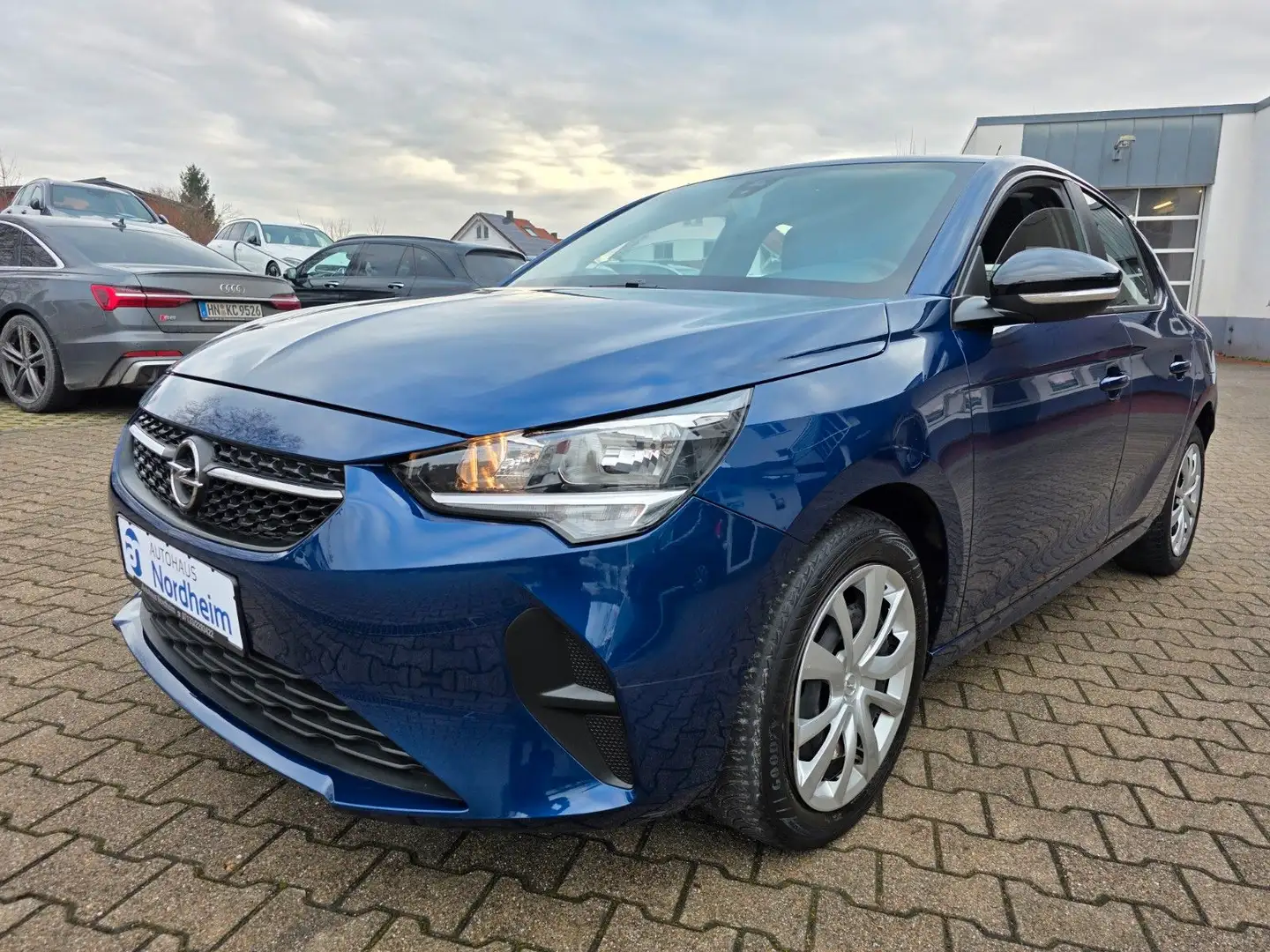 Opel Corsa F 1.2 Edition Klima/ EURO 6 Bleu - 1