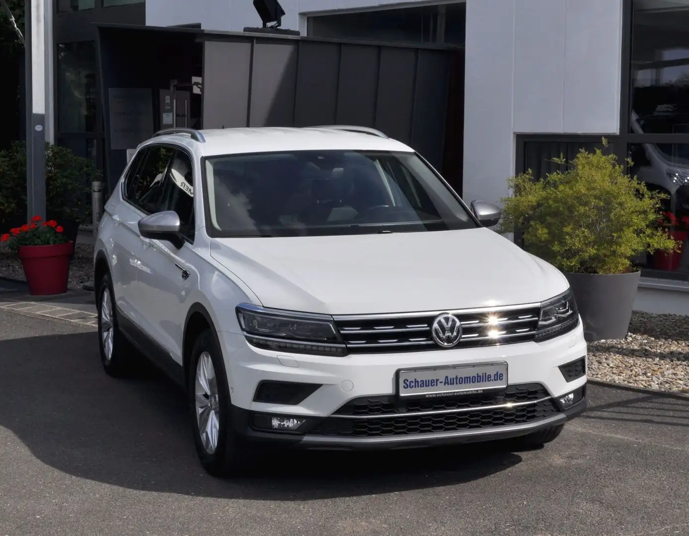 Volkswagen Tiguan Allspace Highline 4Motion "1. Hand" Blanc - 2