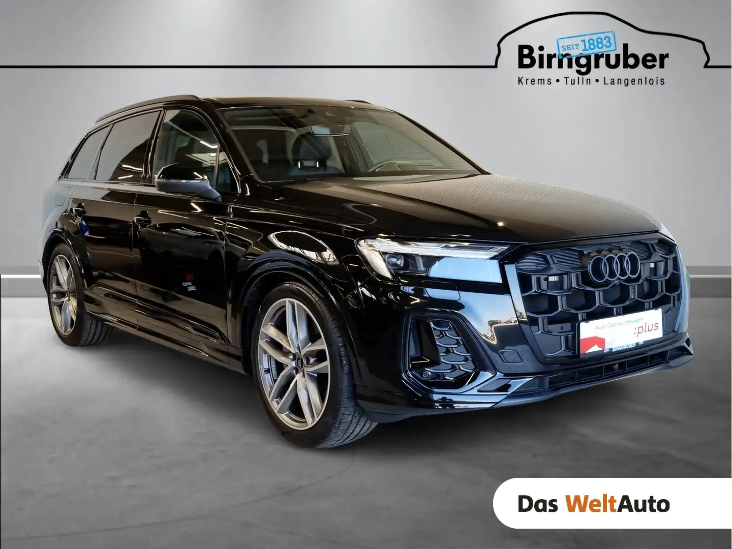 Audi Q7 50 TDI quattro S line Schwarz - 1