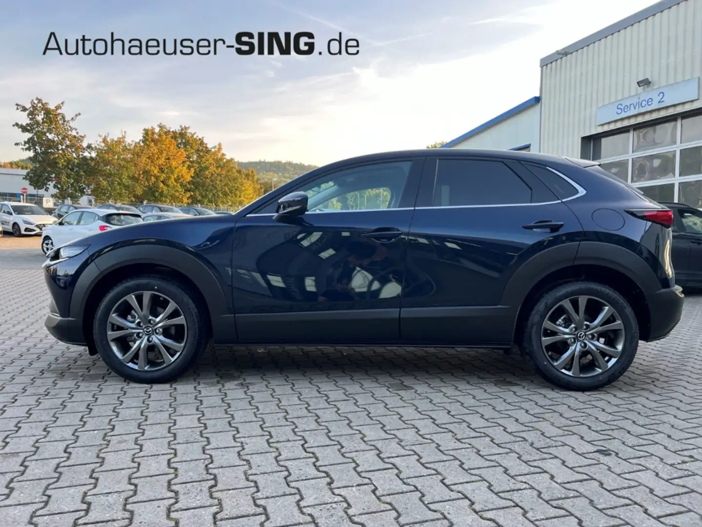 Mazda CX-30 Exclusive Skyactiv-X BOSE Matrix Head-Up Blau - 2