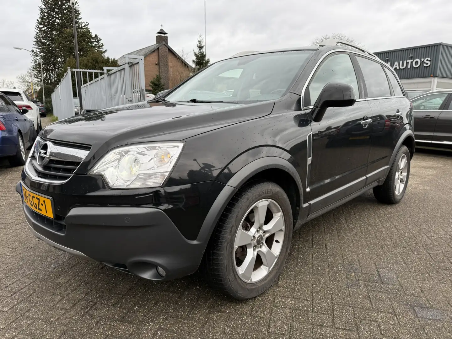 Opel Antara 2.4-16V COSMO NAVI/LEERTREKHAAK Zwart - 2