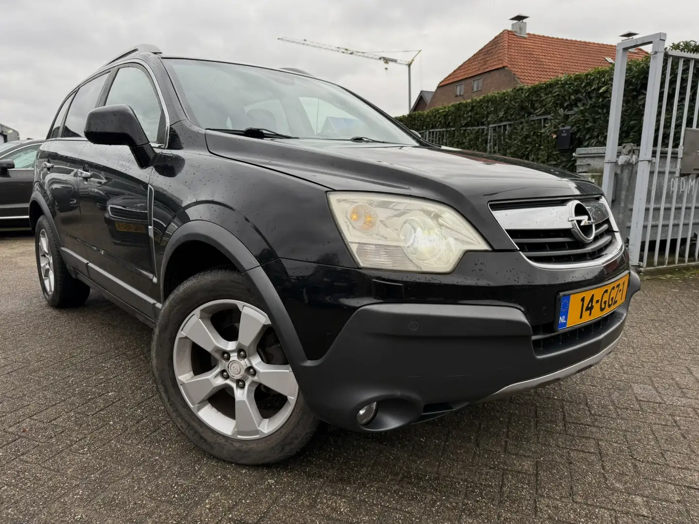 Opel Antara 2.4-16V COSMO NAVI/LEERTREKHAAK Zwart - 1