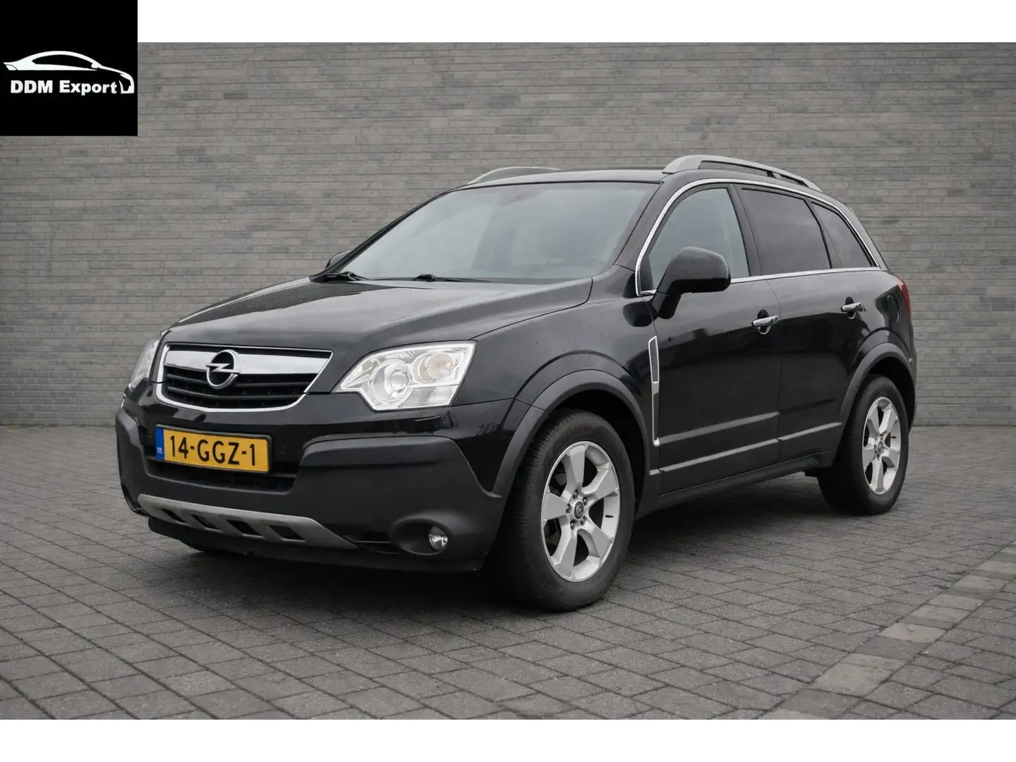 Opel Antara 2.4-16V COSMO NAVI/LEERTREKHAAK Zwart - 1