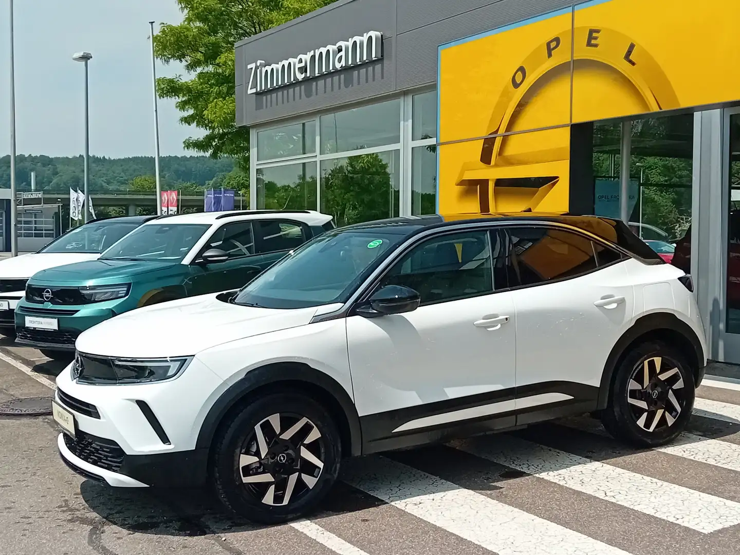 Opel Mokka Electric ELEGANCE 1,99% Fin Bianco - 1