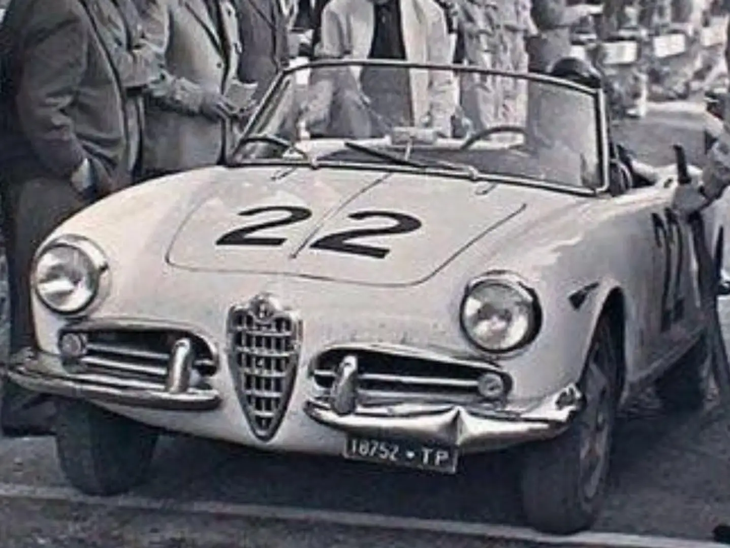 Alfa Romeo Giulietta spyder 750d corta Weiß - 1
