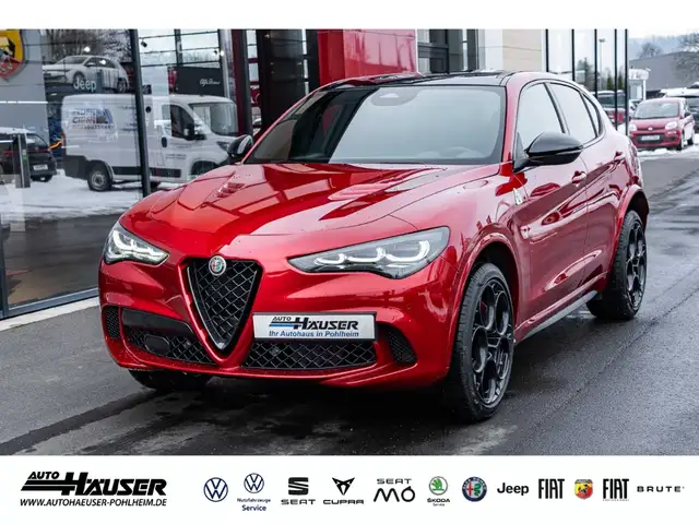 Alfa Romeo Stelvio Quadrifoglio 2.9 V6 Bi-turbo Q4 SOFORT AKRAPOVIC P