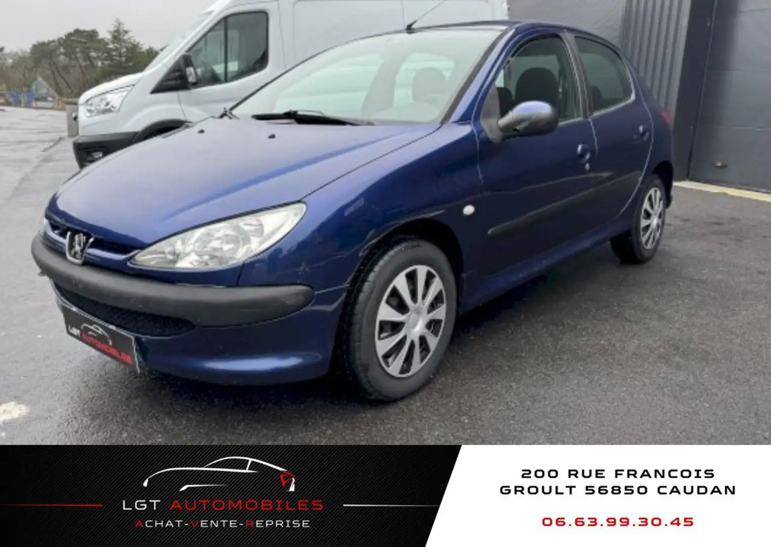 Peugeot 206 1.4 HDi Style 5p Blau - 1