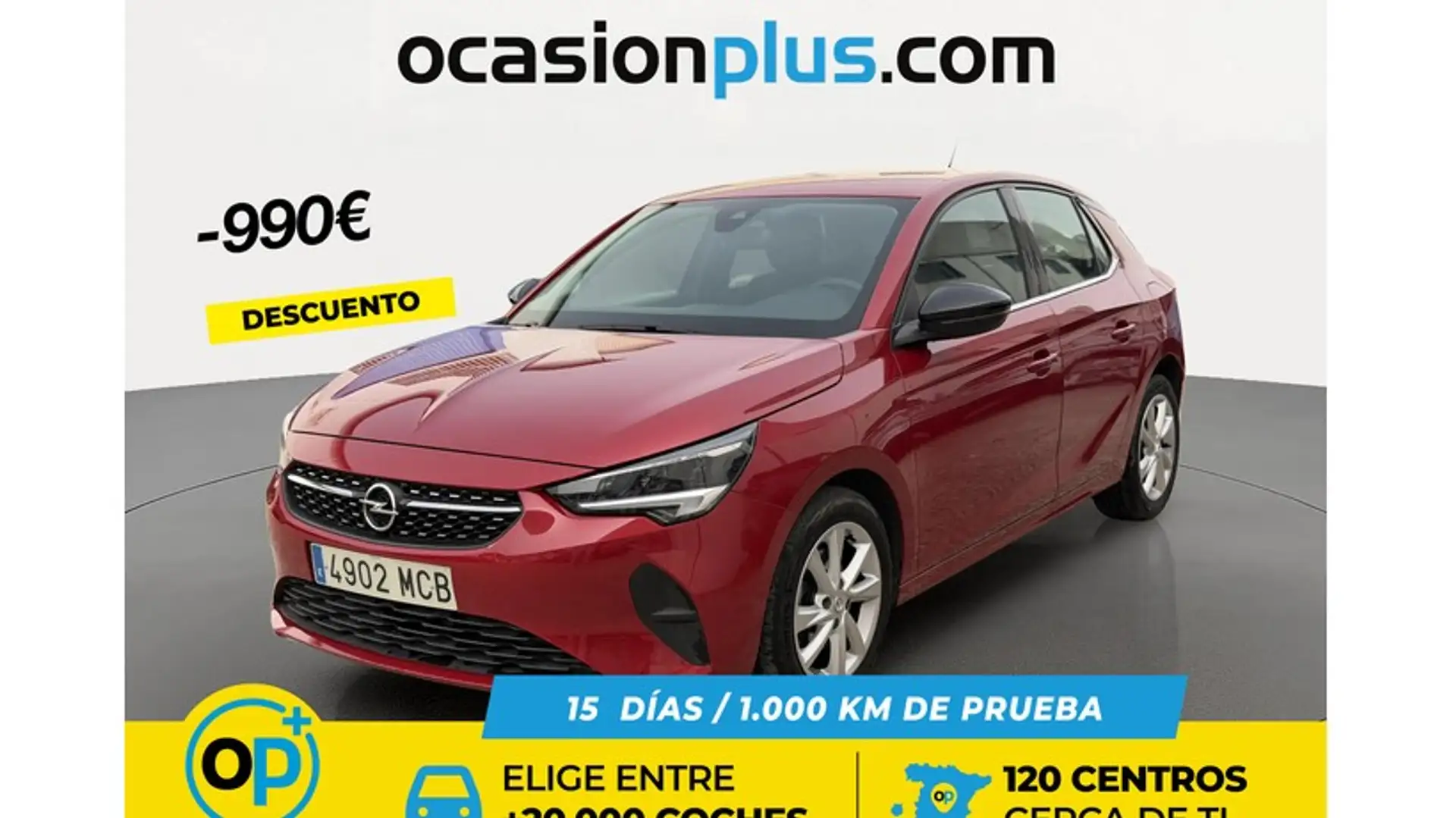 Opel Corsa 1.2T XHL S/S Elegance 100 Rojo - 1