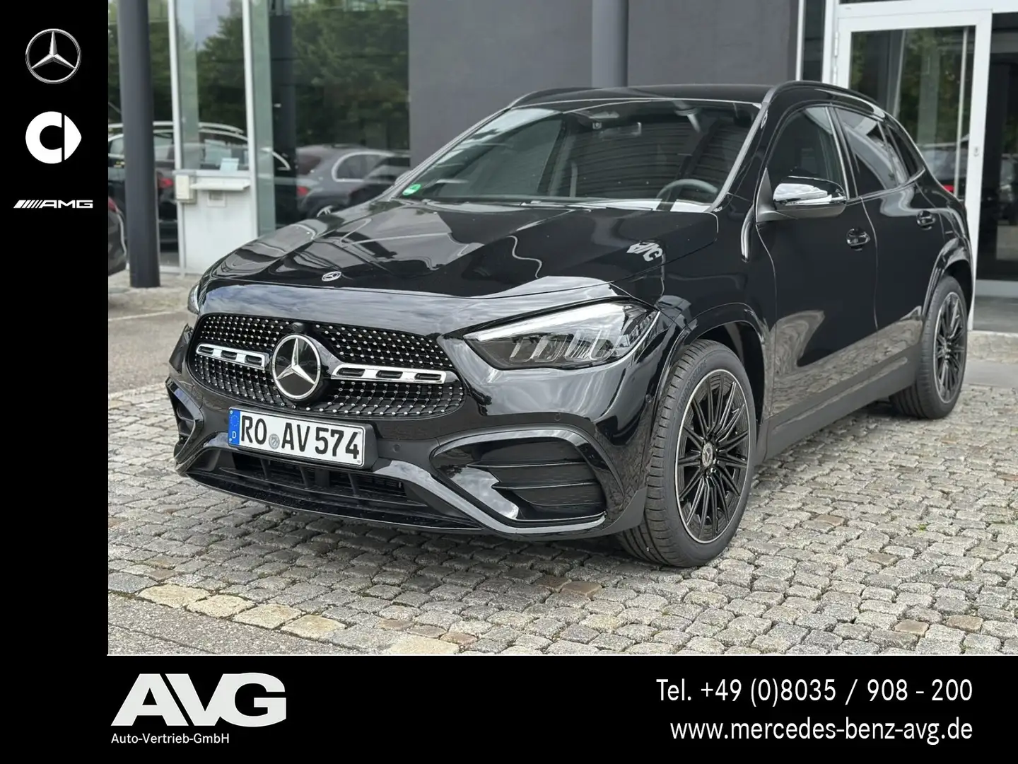 Mercedes-Benz GLA 200 GLA 200 AMG Special Edition LED AHK Night RF Navi Negro - 1