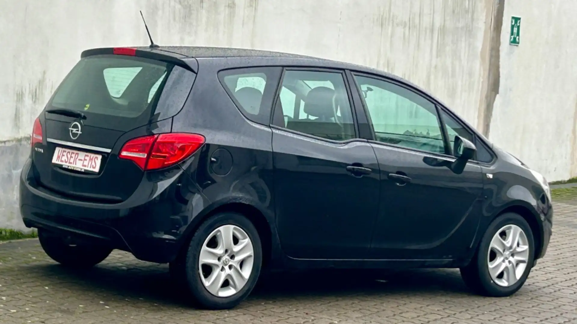 Opel Meriva B 1,4  Edition Klima R/CD eFH ZV Alu Schwarz - 2