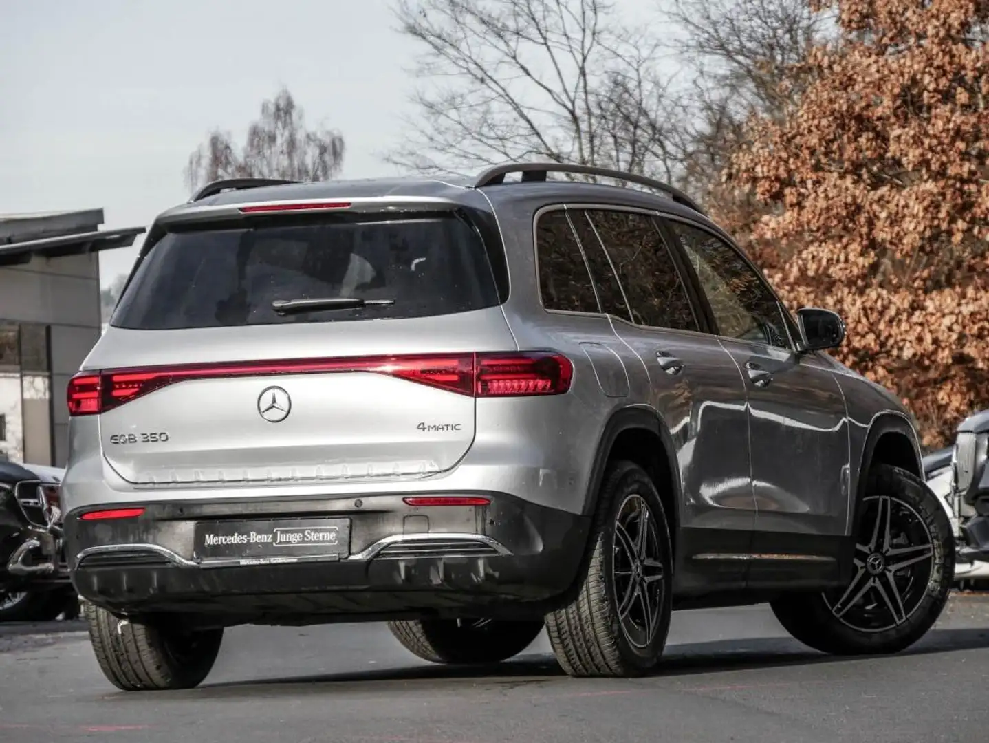 Mercedes-Benz EQB 350 4M AMG-Sport/7.Sitzer/LED/Cam/Ambi/Totw Silber - 2