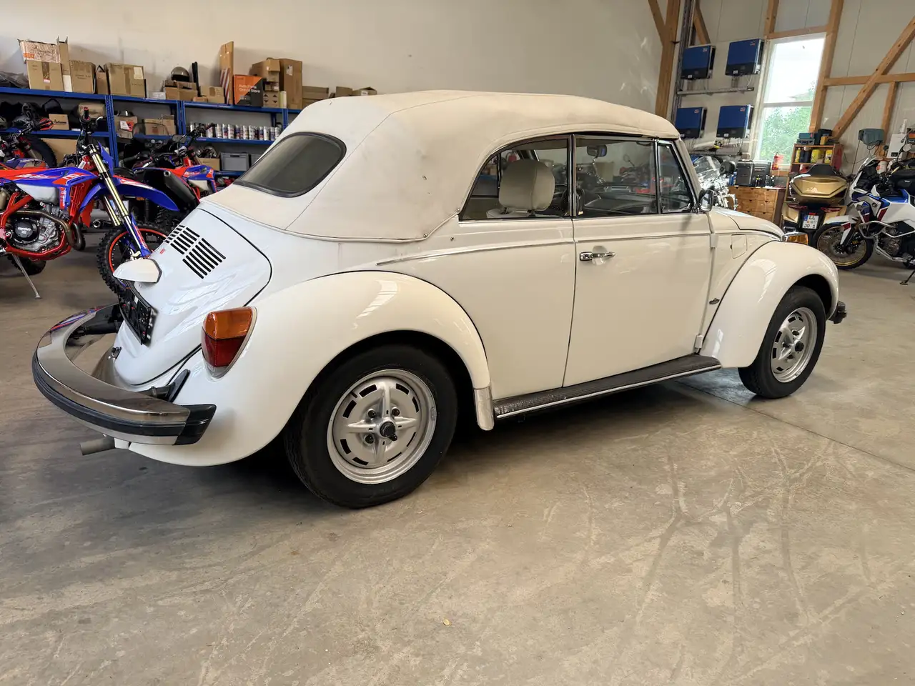 Volkswagen Käfer 1303 Cabrio Triple White, foto 4