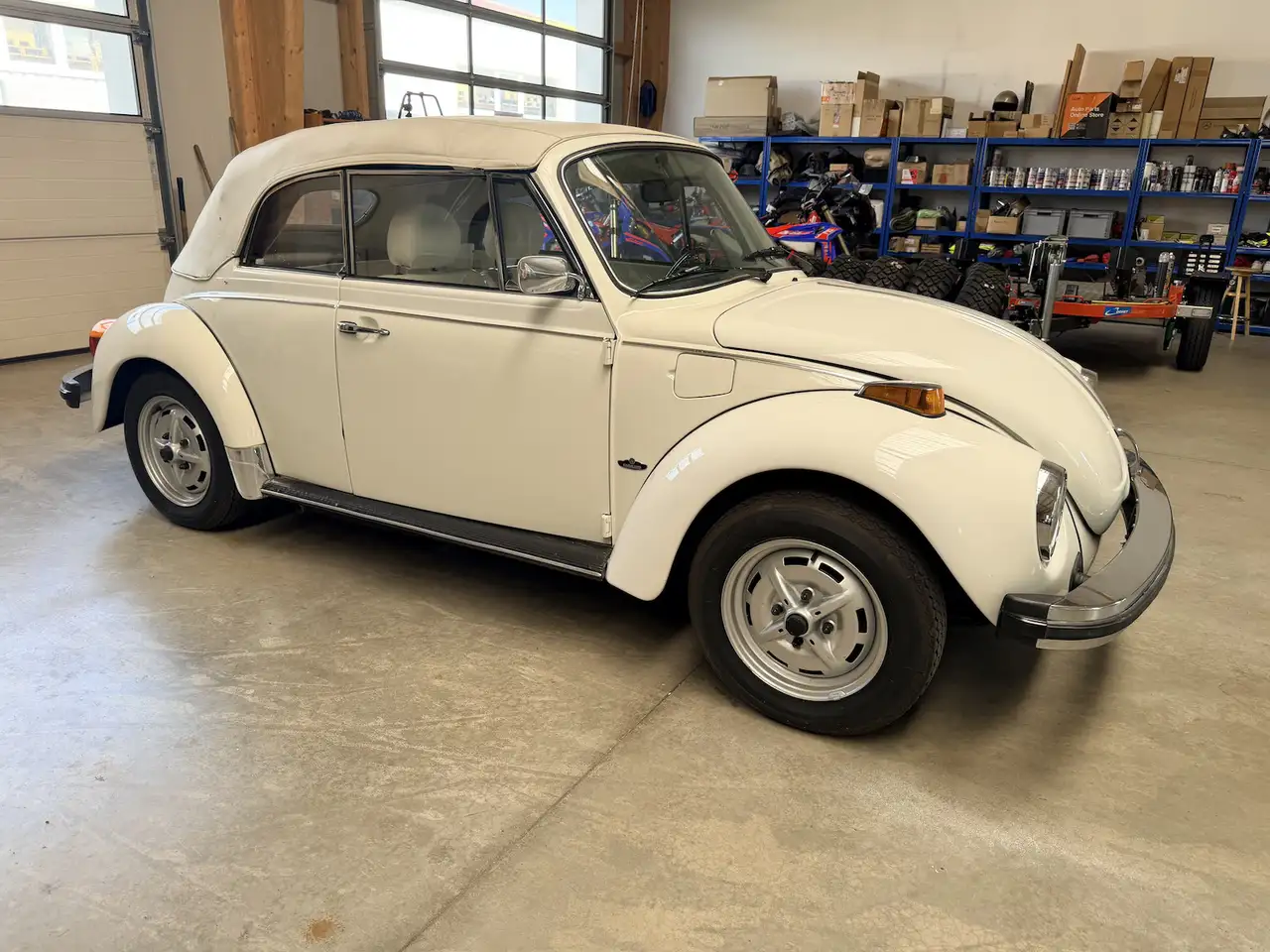 Volkswagen Käfer 1303 Cabrio Triple White, foto 9