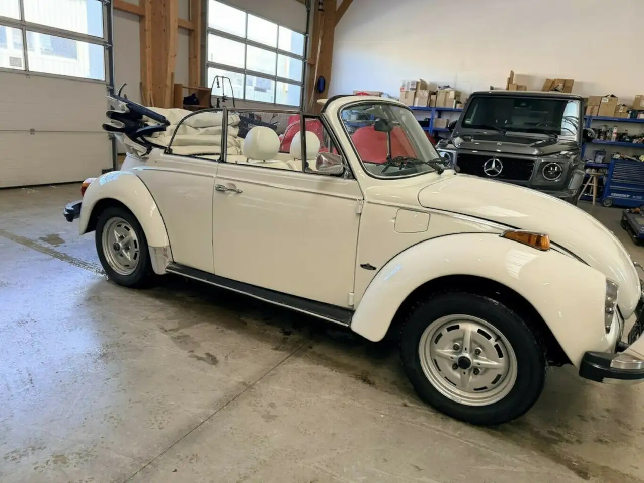 Volkswagen Käfer 1303 Cabrio Triple White, foto 11