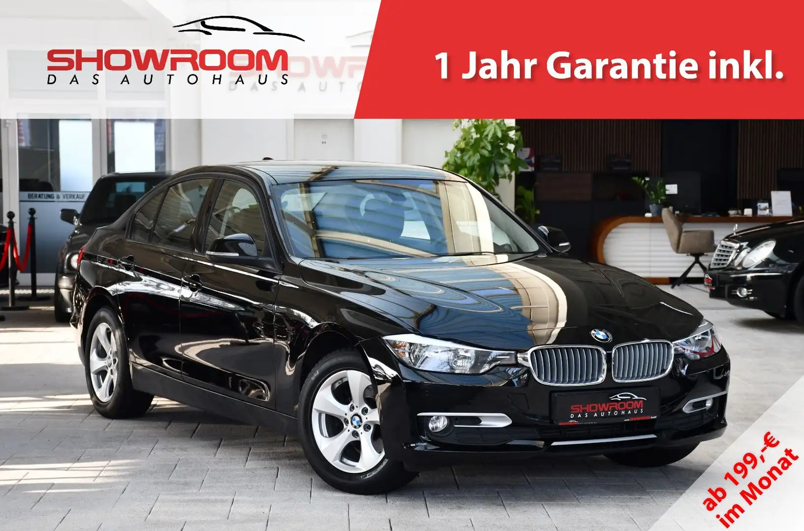 BMW 316 i Lim.  Modern  PDC Navi  1.Hand Negro - 1