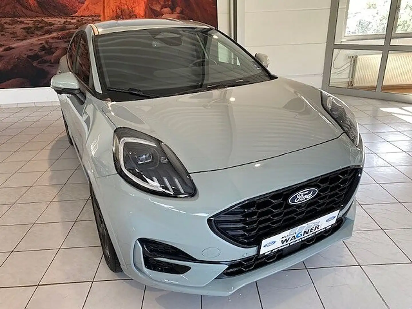 Ford Puma 1.0 Aut. ST-LINE X/iACC/TWA/RFK/WINTER-P: Gris - 1