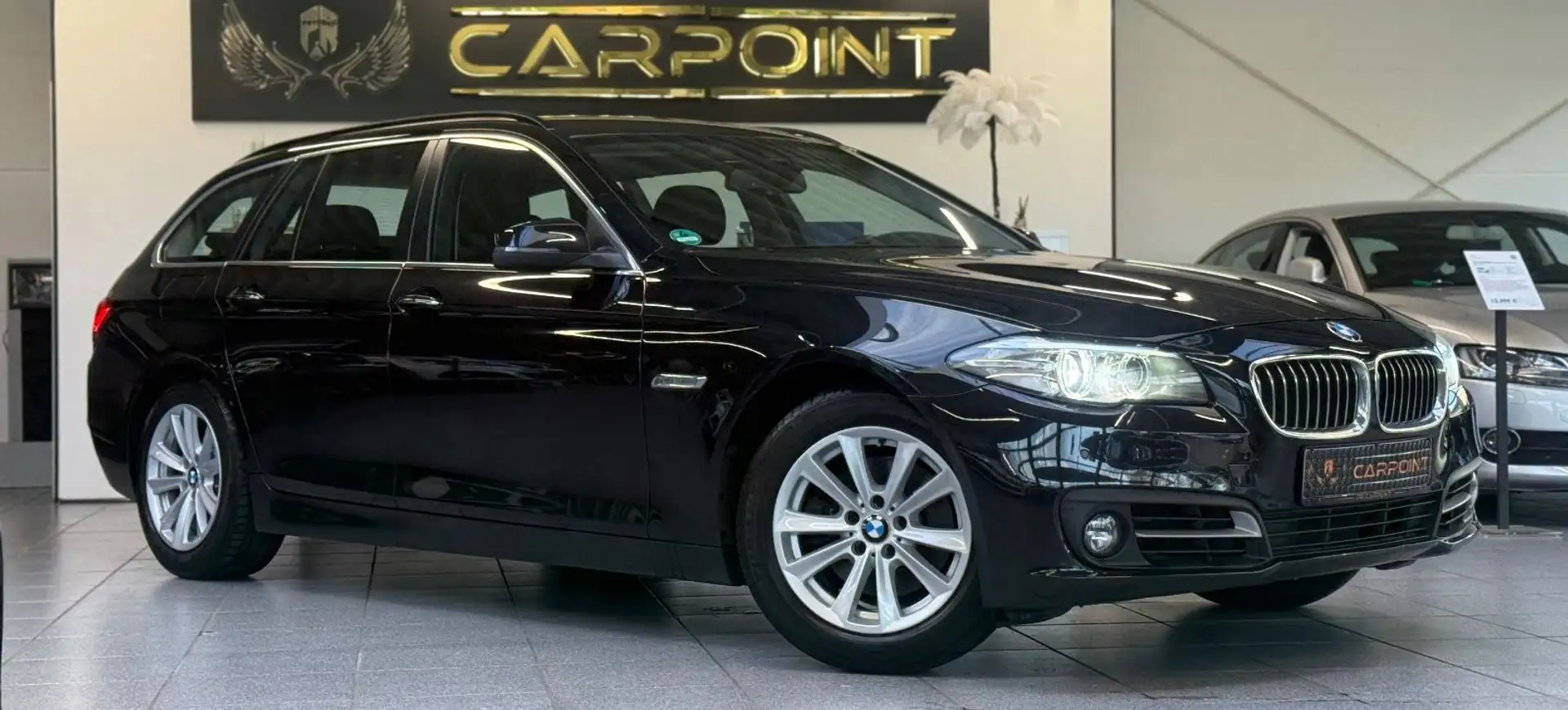 BMW 520 d Touring/Bi-Xenon/ Zwart - 2