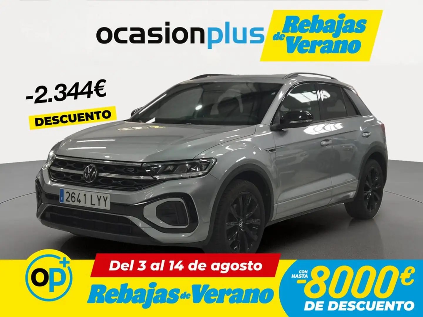 Volkswagen T-Roc 1.5 TSI R-Line kW DSG7 110KW Gris - 1
