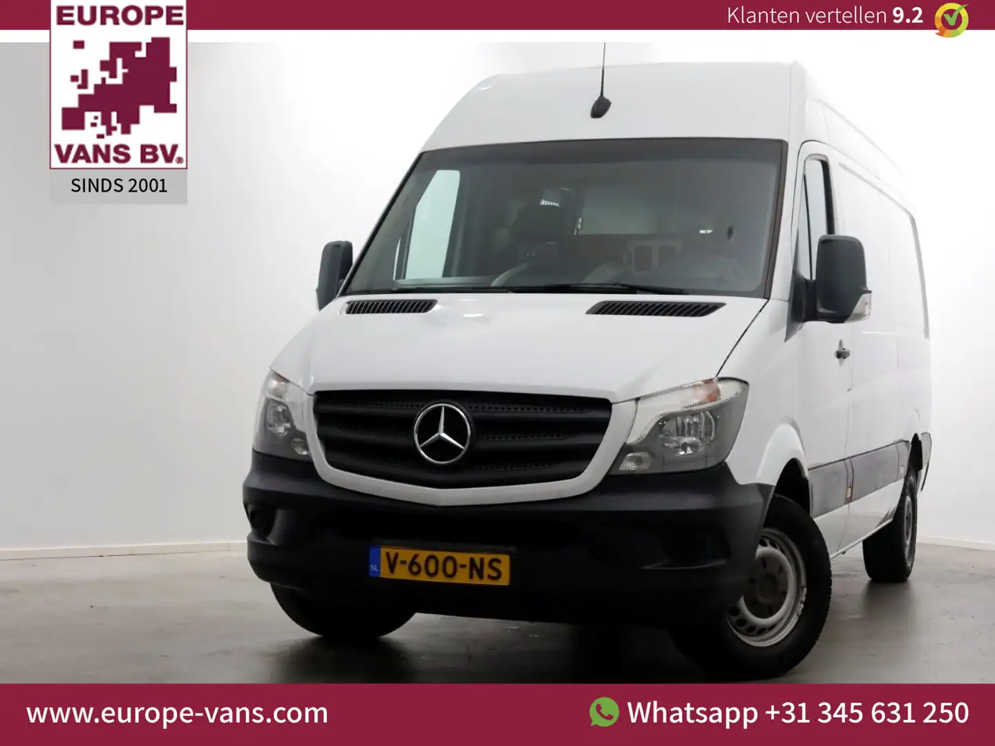 Mercedes-Benz Sprinter 314 CDI 143pk E6 L2H2 7G Automaat Airco/Camera 04- Wit - 1
