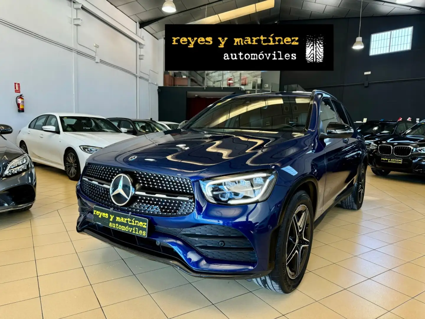 Mercedes-Benz GLC 200 200d 4Matic 9G-Tronic Bleu - 1