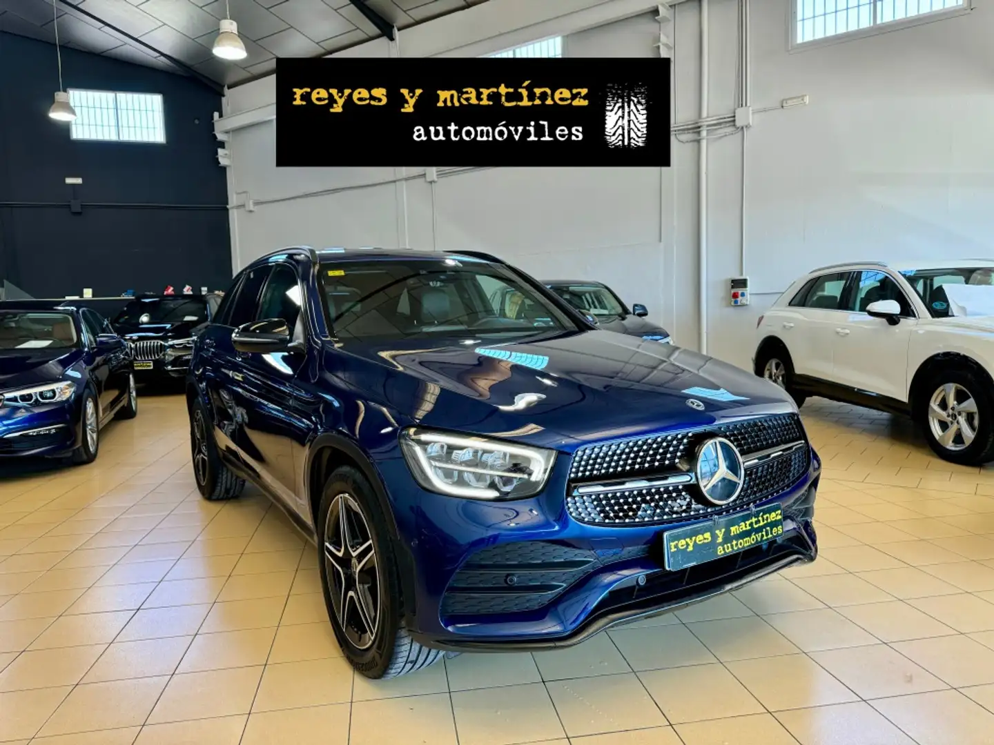 Mercedes-Benz GLC 200 200d 4Matic 9G-Tronic Bleu - 2