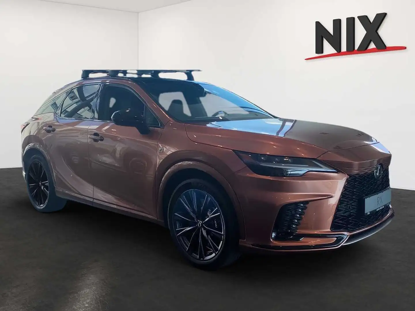 Lexus RX 500h RX500h 2.4 Hybrid F-Sport+ PANO MULTI-LED SHZ Czerwony - 2