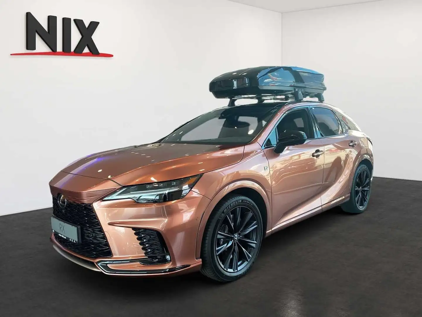 Lexus RX 500h RX500h 2.4 Hybrid F-Sport+ PANO MULTI-LED SHZ Czerwony - 1