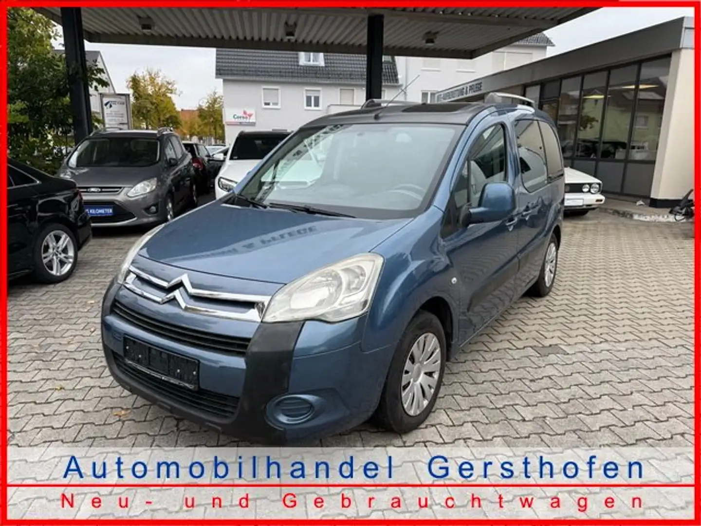Citroen Berlingo 5-Türer VTi 120 Multispace Rollstuhl Rampe Blau - 1