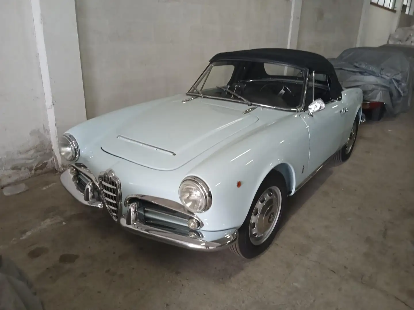 Alfa Romeo Spider Giulia spider 1.6 Bleu - 1