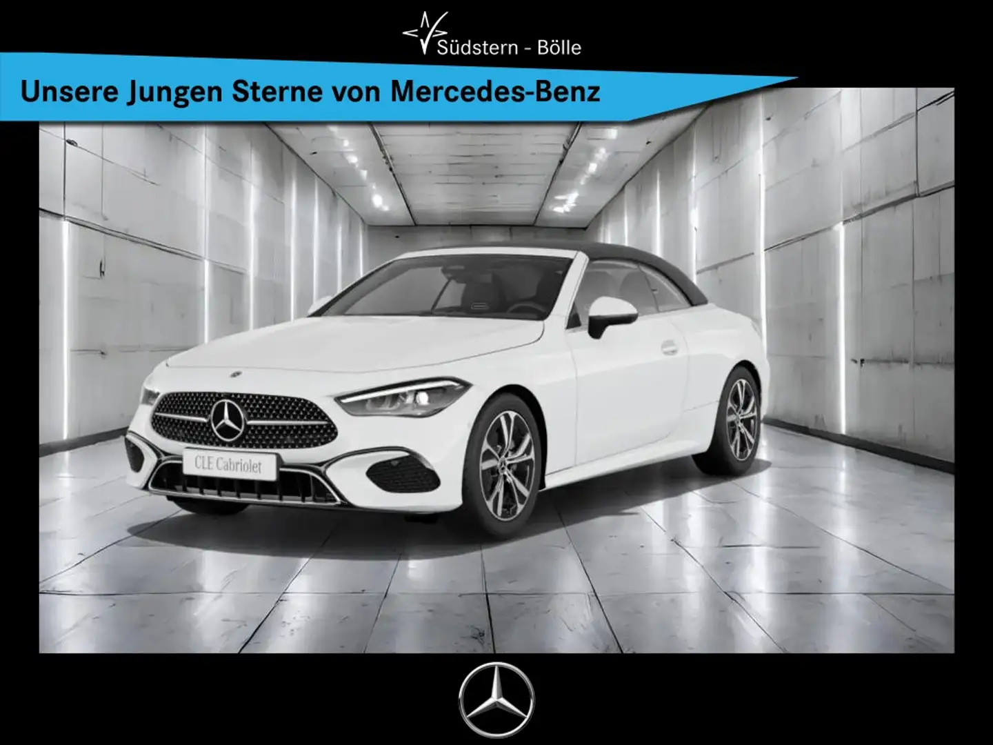 Mercedes-Benz CLE 200 Cabrio +AVANTGARDE+SHZ+MEMORY+AMBIENTE Weiß - 1