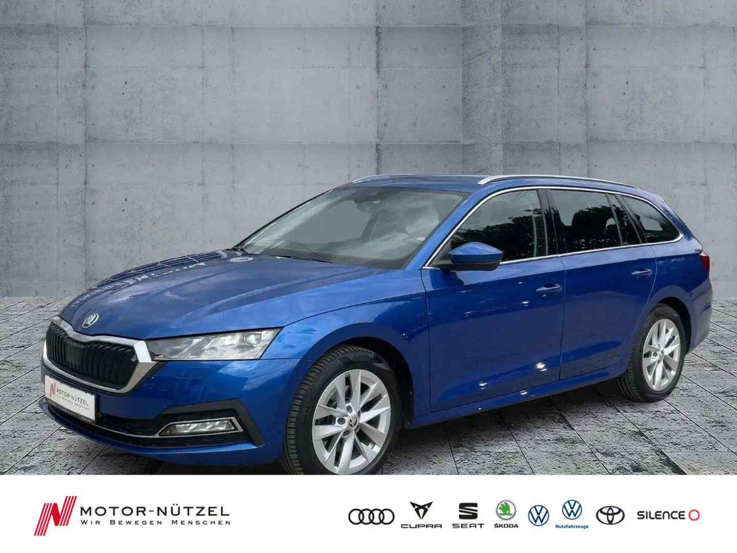 Skoda Octavia Combi 2.0 TDI 4x4 DSG MATRIX+NAV+ACC+AHK Blau - 1