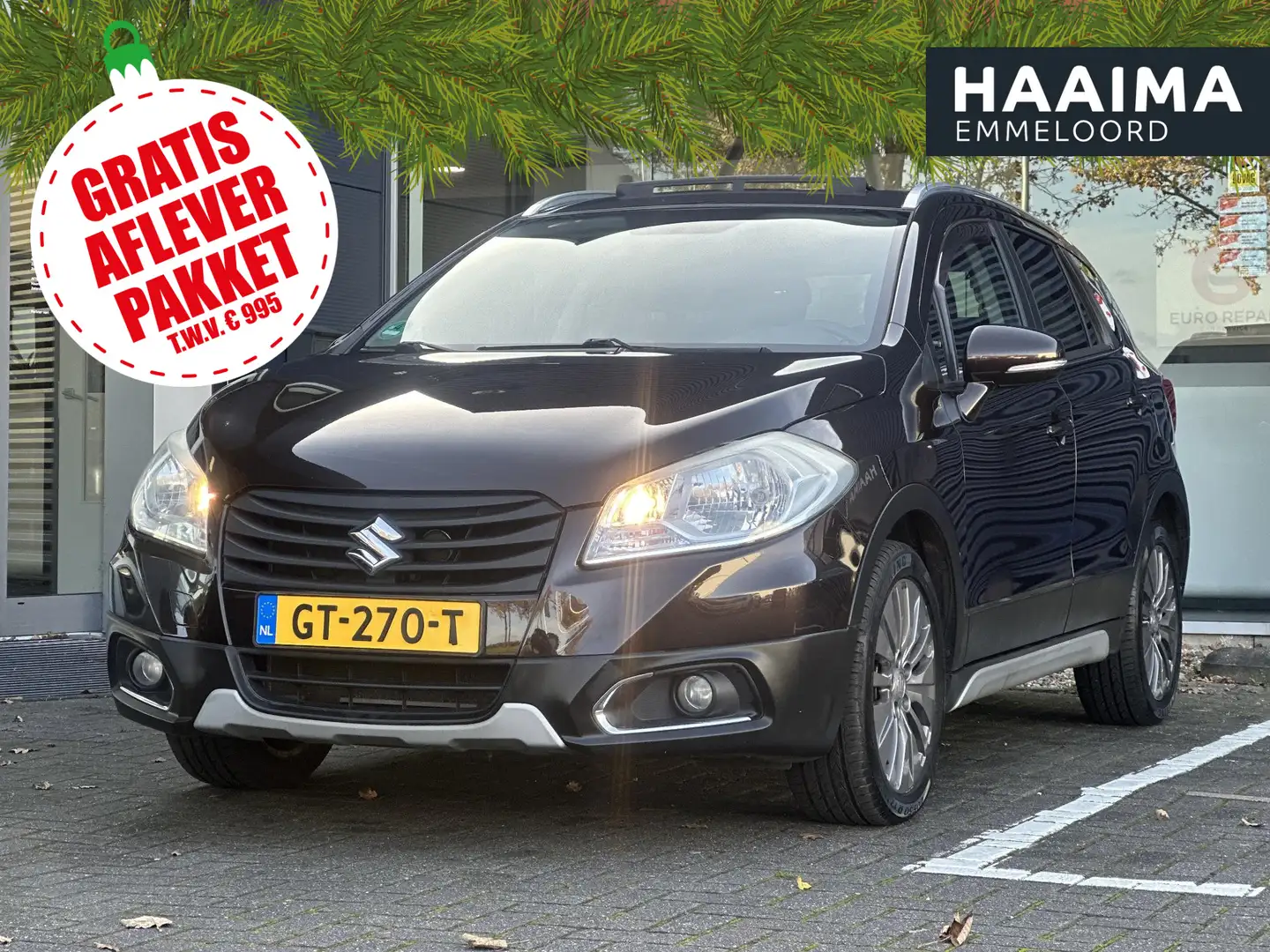 Suzuki SX4 S-Cross 1.6 Exclusive | Automaat | Trekhaak | Panoramadak Marrón - 1