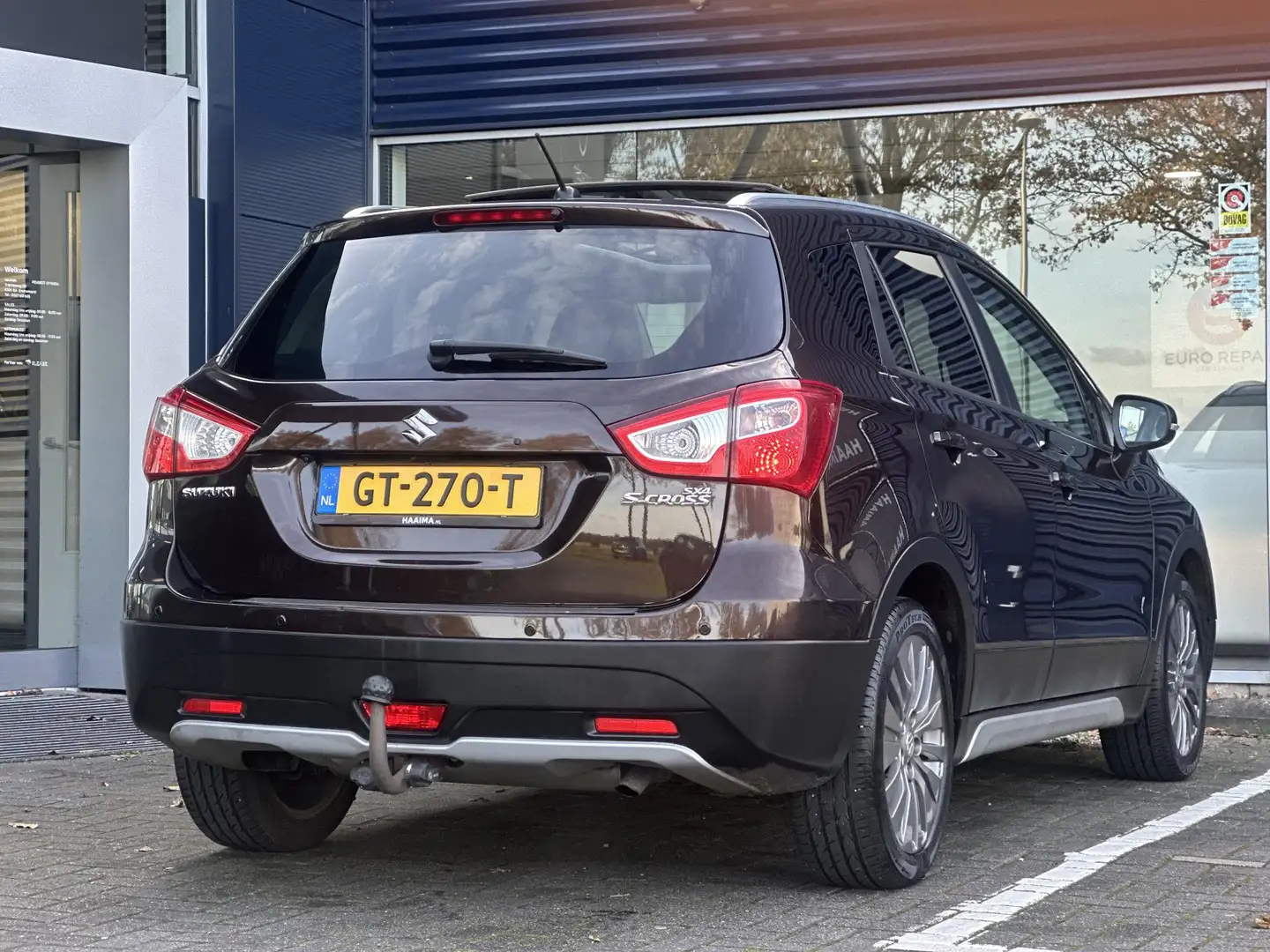 Suzuki SX4 S-Cross 1.6 Exclusive | Automaat | Trekhaak | Panoramadak Bruin - 2