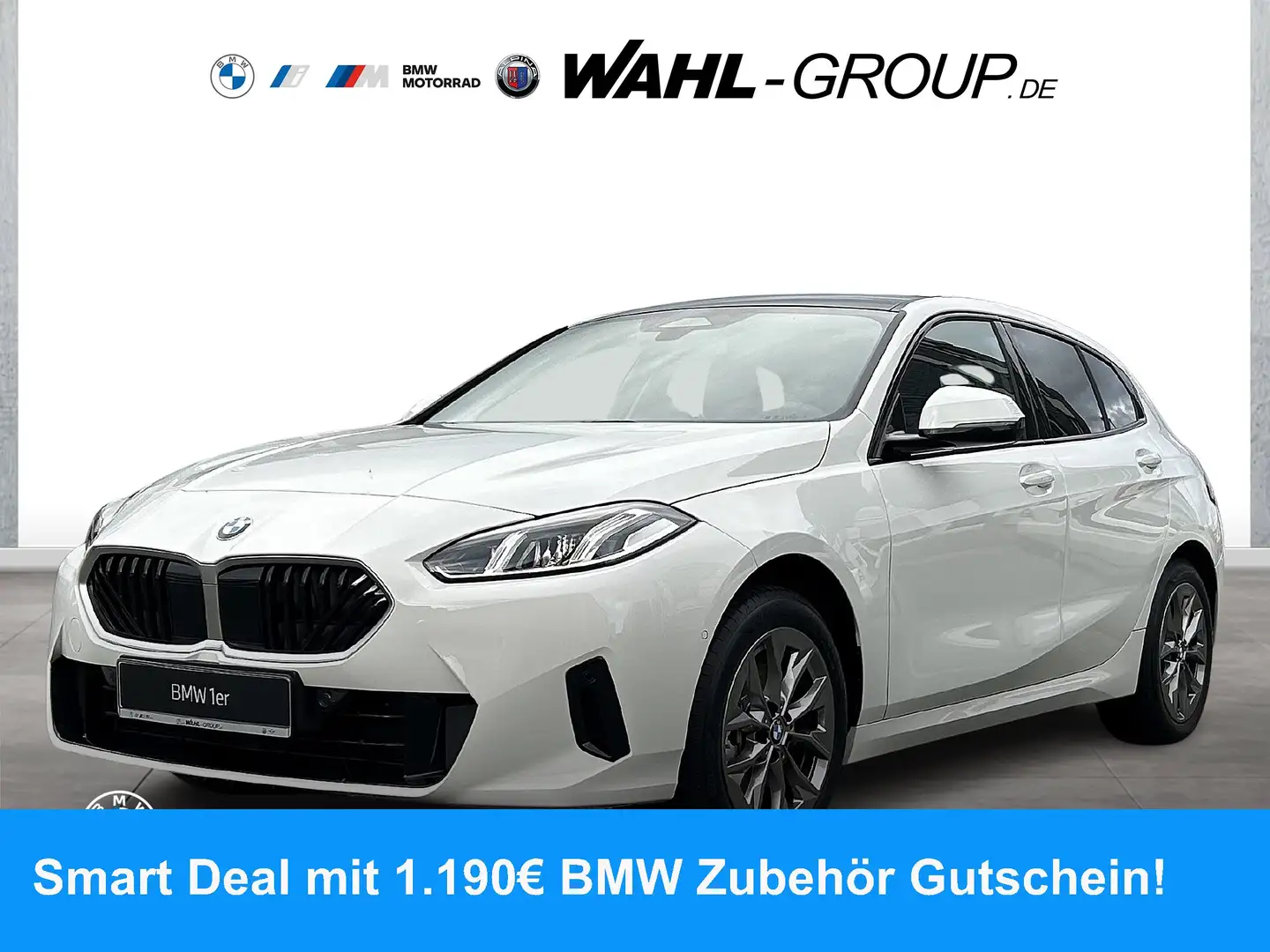 BMW 120 Sport Navi Driving Assistant LED PDC Blanco - 1