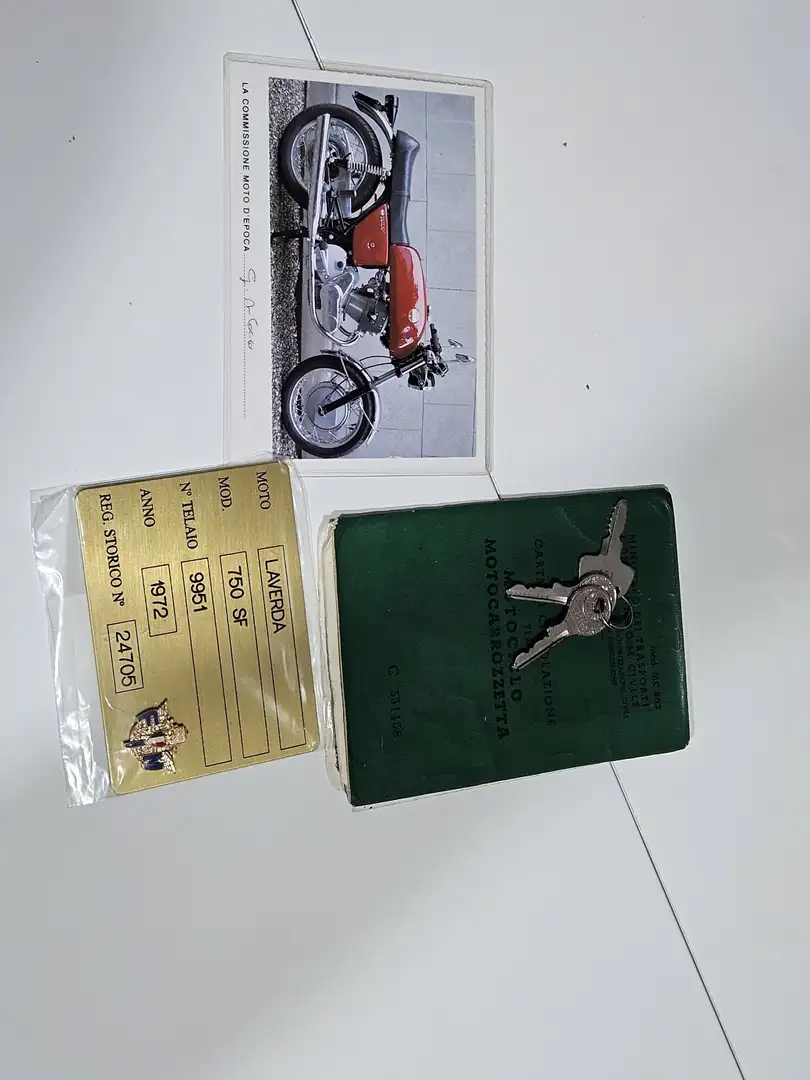 Laverda 750 Czerwony - 2
