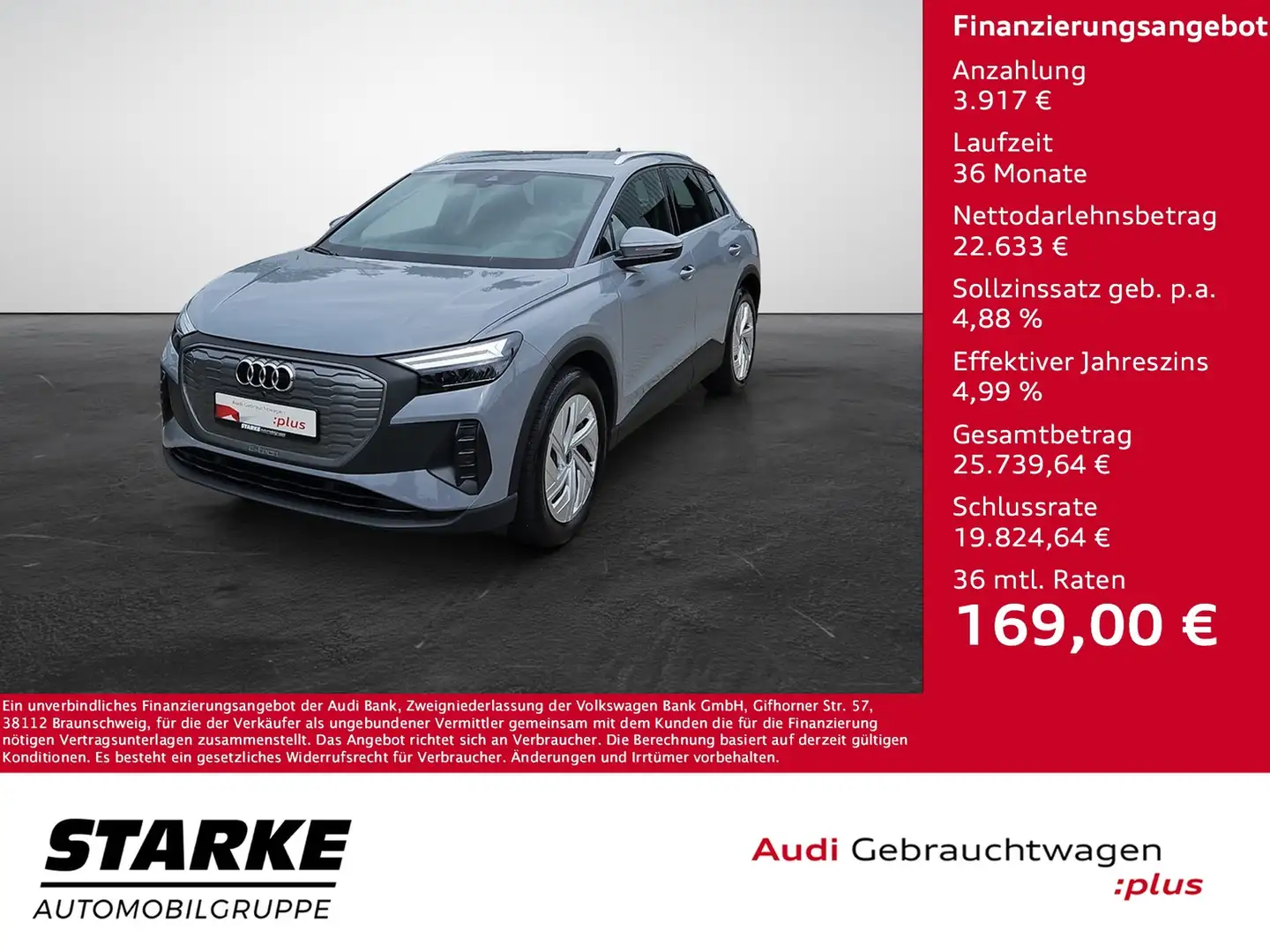 Audi Q4 e-tron 35 Navi LED GRA 19-Zoll virtual CP Gris - 1