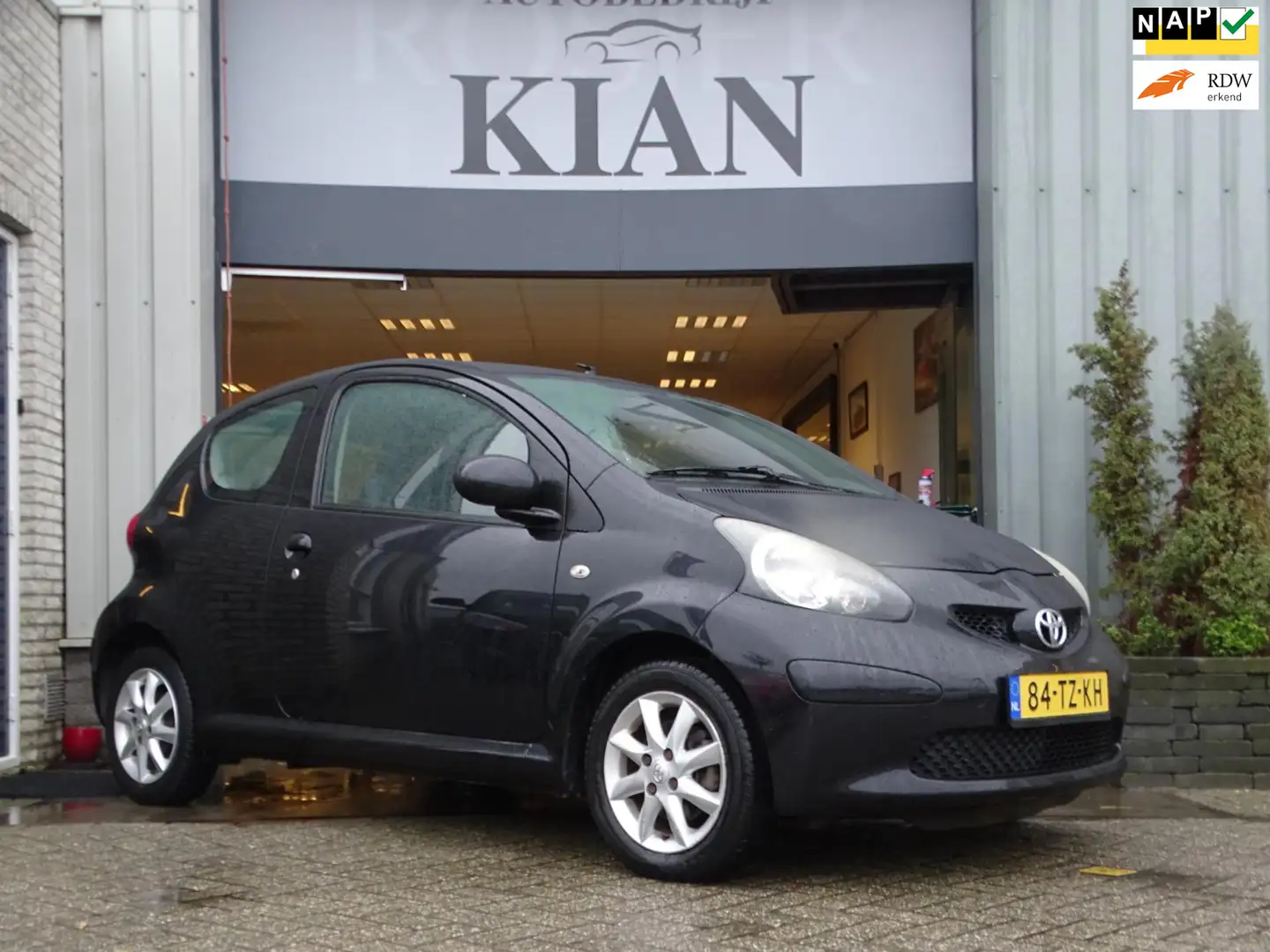 Toyota Aygo 1.0-12V +|Automaat|NAP Zwart - 1
