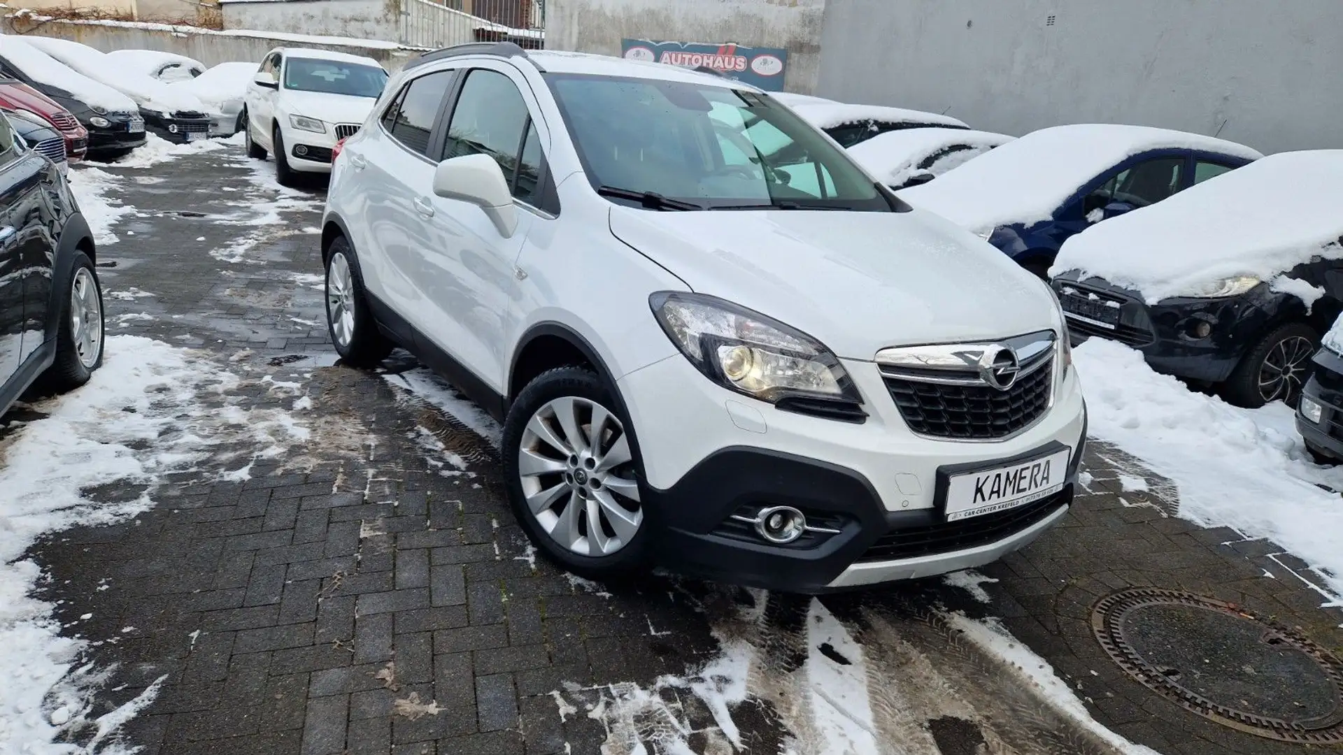 Opel Mokka X 1.6 CDTI Innovation ecoFlex KAMERA+SHZ Blanc - 1