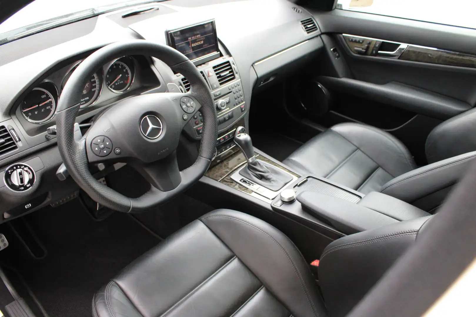 Mercedes-Benz C 63 AMG Schuifdak | Memory | Leder | HarmanKardon | TOPSTA Blanc - 2